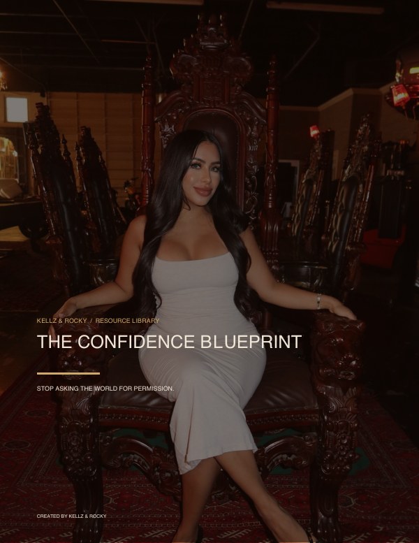 Cover of The Confidence Blueprint